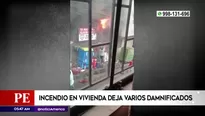 Incendio en Independencia. América Noticias