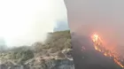 Incendios forestales afectaron zonas arqueológicas en Perú