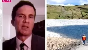 El exministro Luis Miguel Incháustegui aclaró que el proyecto Conga no está descartado: sigue en la cartera del Minem, pero sin fecha de inicio. Video: Canal N