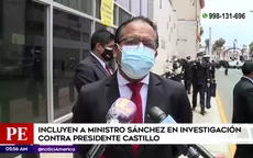Incluyen a ministro Roberto Sánchez en investigación contra Pedro Castillo - Noticias de Roberto Gómez Bolaños