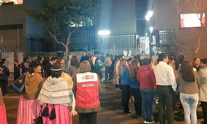 Simulacro de sismo de 8.5 grados se realizó a nivel nacional
