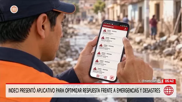 Indeci presenta alicativo EDAN Digital para emergencias. Foto: América Noticias Indeci presenta alicativo EDAN Digital para emergencias. Foto: América Noticias
