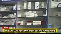 Indecopi: Clínicas cobran hasta 123% más por medicamentos para el tratamiento de la COVID-19. Video: Canal N