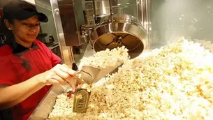 Ingreso de alimentos a cines no será fiscalizado. Foto: Andina