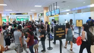 Aeropuerto Jorge Chávez. Foto referencial: Andina