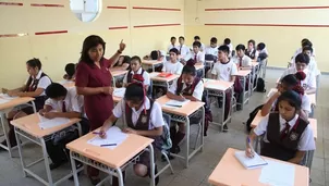 Indecopi realiza fiscalización en colegios. Foto: El Comercio