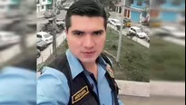 No sería la primera vez que el policía protagoniza un hecho similar / Foto y video: América Noticias