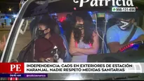 Policía tuvo que intervenir para poner orden. América Noticias