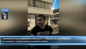 Se supo que Sevilla Paredes fue trasladado a la comisaría de Independencia