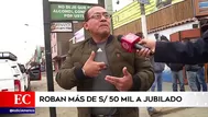 Independencia: delincuentes armados roban S/ 50 mil a jubilado