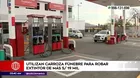 Independencia: Delincuentes usaron carroza fúnebre para robar extintor de grifo valorizado en 19 mil soles