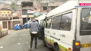 La Policía Nacional ha desplegado patrulleros en el área. / Video: Canal N