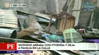 Independencia: Familia pide apoyo tras perder todo en incendio