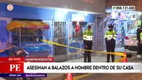 Asesinato en Independencia. Foto y video: América Noticias