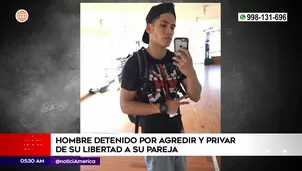 Hombre agredió a su pareja en Independencia. Foto y video: América Noticias