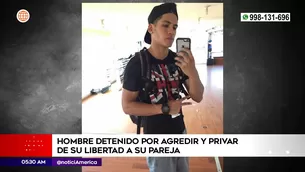 Hombre agredió a su pareja en Independencia. Foto y video: América Noticias