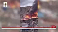 Independencia: Incendio arrasa 10 viviendas en zona alta de El Mirador
