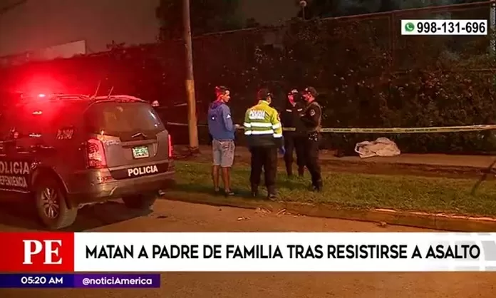 Independencia: Matan a padre de familia tras resistirse a asalto - América  Noticias