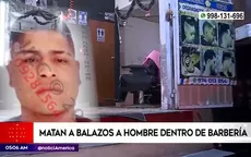 Independencia: Mataron a balazos a hombre dentro de barbería - Noticias de independencia