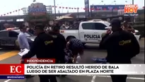 Balacera en Plaza Norte, en Independencia. América Noticias