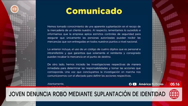 Roban equipos médicos de S/ 40 mil por suplantación en Independencia. Foto: América Noticias