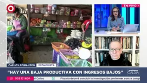 Carlos Adrianzén analiza cifras del INEI que revelan precariedad laboral en Lima en 2025