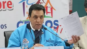 Aníbal Sánchez, jefe del Instituto Nacional de Estadística e Informática (INEI)