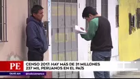 Censo fue realizado en el 2017. América Noticias