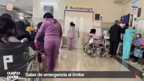 Salas de emergencia al límite: Influenza K desborda hospitales y expone colapso del sistema. Foto y video: Cuarto Poder