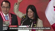 El informal negocio de la diputada visitante de Pedro Castillo