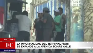 Una imagen demuestra cómo se ha acrecentado la informalidad 