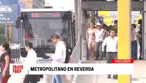 Metropolitano en cuestionamientos. Foto: captura de TV