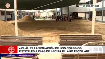 La mejora de estas condiciones es urgente para garantizar un derecho básico y la calidad de la educación en el Perú. / Video: América Noticias