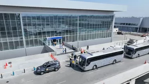 Inició la marcha blanca del nuevo Jorge Chávez. Foto y video: Canal N/Andina