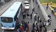 Inicia paro de un sector de transportistas