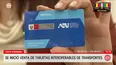 Inicia venta de tarjetas interoperables de transportes. Foto y video: América Noticias
