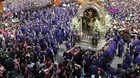 Comenzó la primera procesión del Señor de los Milagros en el 2025