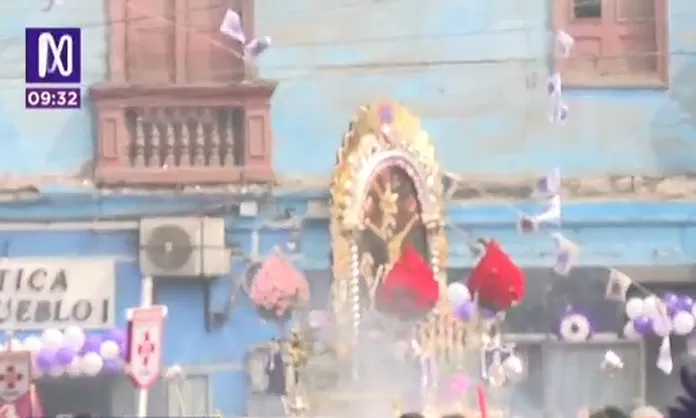 Tercer recorrido del Señor de los Milagros este 19 en Lima