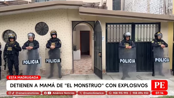 Detienen a mamá de alias El monstruo en Comas. Foto: América Noticias Detienen a mamá de alias El monstruo en Comas. Foto: América Noticias