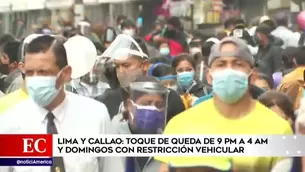 Las nuevas medidas se aplicarán desde el 15 de enero. América Noticias