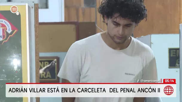 INPE determinará en qué penal será internado Adrián Villar. Foto: América Noticias