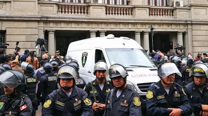 El viernes la ex pareja presidencial fue trasladada a los penales correspondientes. Foto: Andina El viernes la ex pareja presidencial fue trasladada a los penales correspondientes. Foto: Andina