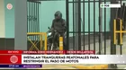 Instalan tranqueras peatonales para restringir el paso de motos