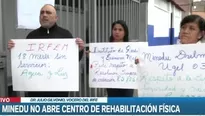 El Instituto de Reeducación Física y Exámenes Médicos ubicado en La Victoria enfrenta problemas de falta de servicios básicos. / Video: Canal N