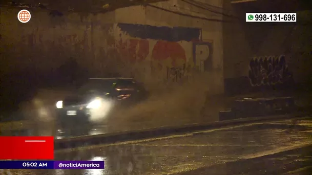 Intensa llovizna en Lima y Callao. Foto: América Noticias Intensa llovizna en Lima y Callao. Foto: América Noticias