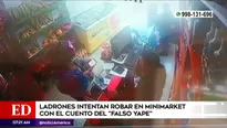 Dueño del local pide a la policía detener a mujeres acusadas de intento de robo.