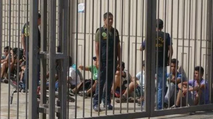 Menores detenidos tras intento de saqueo Menores detenidos tras intento de saqueo