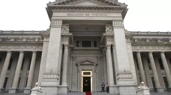 Palacio de Justicia. Foto: Andina Palacio de Justicia. Foto: Andina
