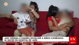 Bebes intercambiados. América Noticias