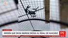 Interceptan dron con droga en penal de Cajamarca